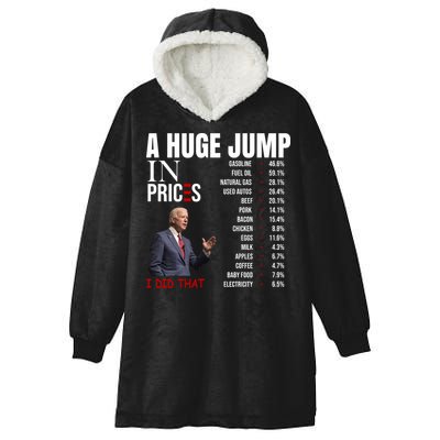 Huge Jump In Prices Joe Biden I Did That Hooded Wearable Blanket