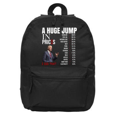 Huge Jump In Prices Joe Biden I Did That 16 in Basic Backpack