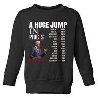 Huge Jump In Prices Joe Biden I Did That Toddler Sweatshirt