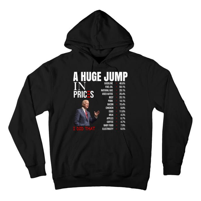 Huge Jump In Prices Joe Biden I Did That Tall Hoodie