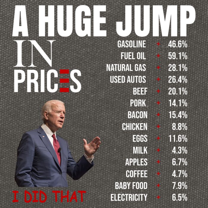 Huge Jump In Prices Joe Biden I Did That Cotton Canvas Backpack