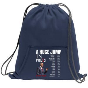 Huge Jump In Prices Joe Biden I Did That Sweatshirt Cinch Pack Bag