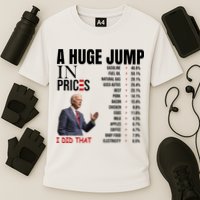 Huge Jump In Prices Joe Biden I Did That Cooling Performance Crew T-Shirt