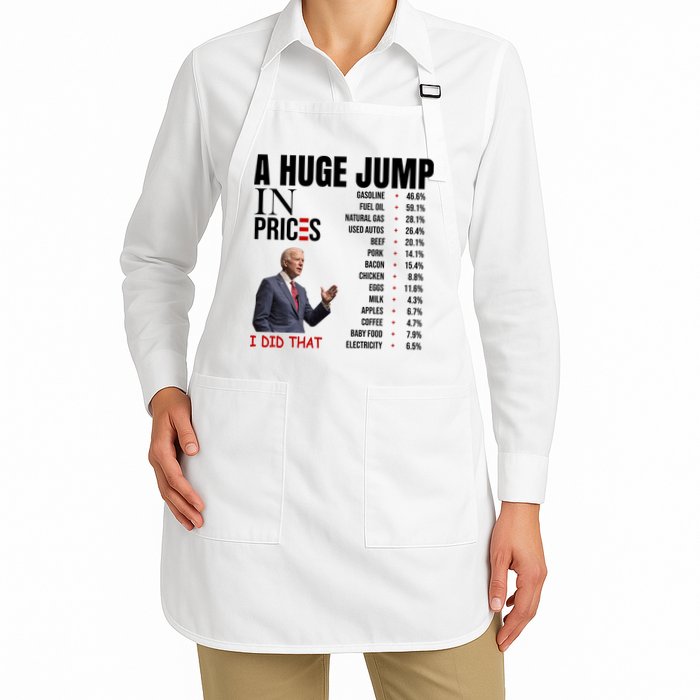 Huge Jump In Prices Joe Biden I Did That Apron