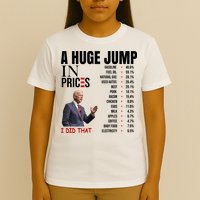 Huge Jump In Prices Joe Biden I Did That T-Shirt
