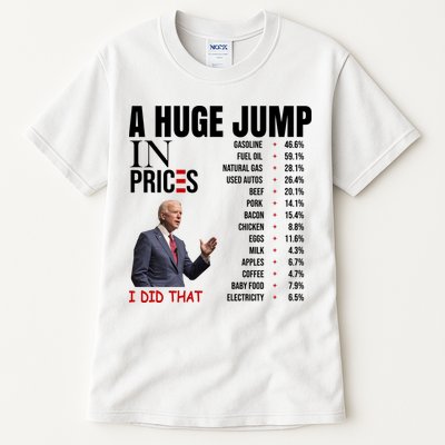 Huge Jump In Prices Joe Biden I Did That Tall T-Shirt