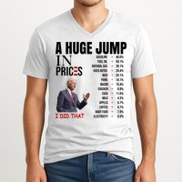 Huge Jump In Prices Joe Biden I Did That V-Neck T-Shirt