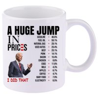 Huge Jump In Prices Joe Biden I Did That 11oz C Handle Ceramic Mug