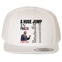 Huge Jump In Prices Joe Biden I Did That Wool Snapback Cap