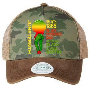 Happy Juneteenth Is My Independence Day Free Black Wo Legacy Tie Dye Trucker Hat