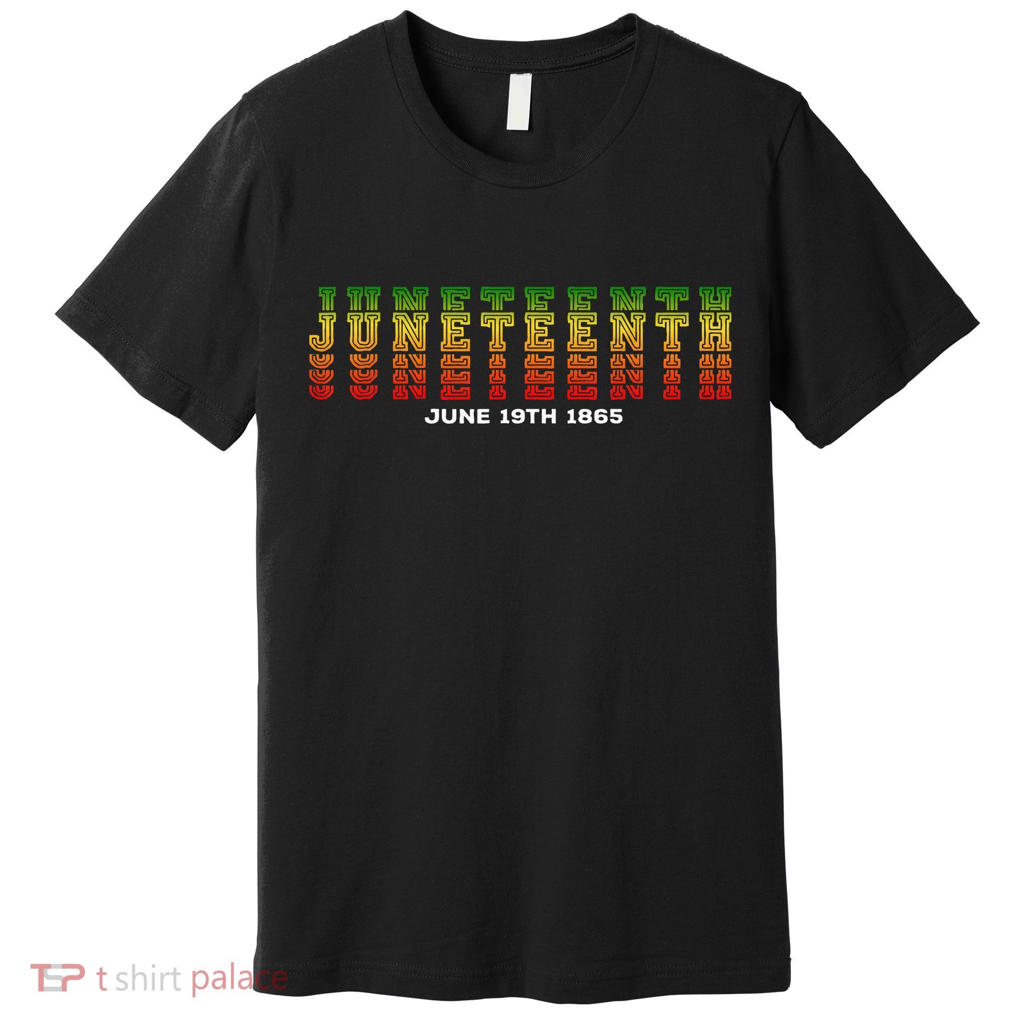 Happy Juneteenth Is My Independence Day Free ish Black Premium T-Shirt