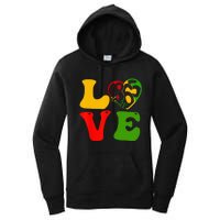 Happy Juneteenth Is My Independence Day Love Black Wo Women's Pullover Hoodie