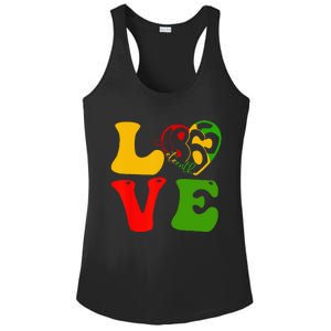 Happy Juneteenth Is My Independence Day Love Black Wo Ladies PosiCharge Competitor Racerback Tank