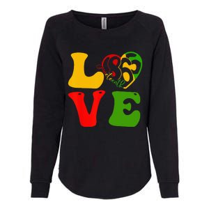 Happy Juneteenth Is My Independence Day Love Black Wo Womens California Wash Sweatshirt