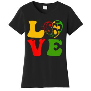 Happy Juneteenth Is My Independence Day Love Black Wo Women's T-Shirt