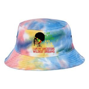 Happy Juneteenth Is My Independence Day Black Wo Tie Dye Newport Bucket Hat