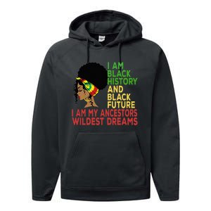 Happy Juneteenth Is My Independence Day Black Wo Performance Fleece Hoodie