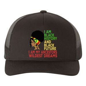 Happy Juneteenth Is My Independence Day Black Wo Yupoong Adult 5-Panel Trucker Hat