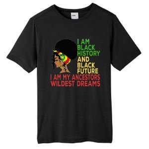 Happy Juneteenth Is My Independence Day Black Wo Tall Fusion ChromaSoft Performance T-Shirt