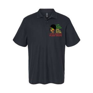 Happy Juneteenth Is My Independence Day Black Wo Softstyle Adult Sport Polo