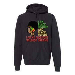 Happy Juneteenth Is My Independence Day Black Wo Premium Hoodie