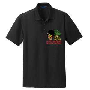 Happy Juneteenth Is My Independence Day Black Wo Dry Zone Grid Polo