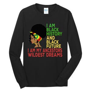 Happy Juneteenth Is My Independence Day Black Wo Tall Long Sleeve T-Shirt