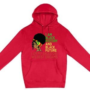 Happy Juneteenth Is My Independence Day Black Wo Premium Pullover Hoodie