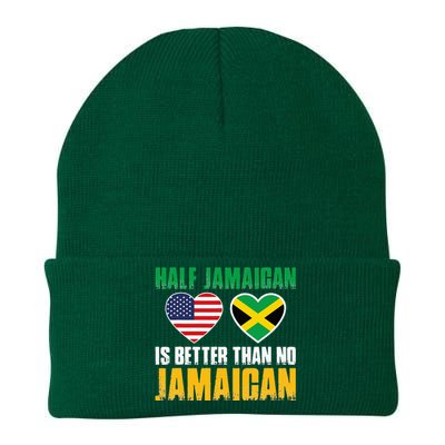 Half Jamaican Is Better Than No Jamaican Knit Cap Winter Beanie