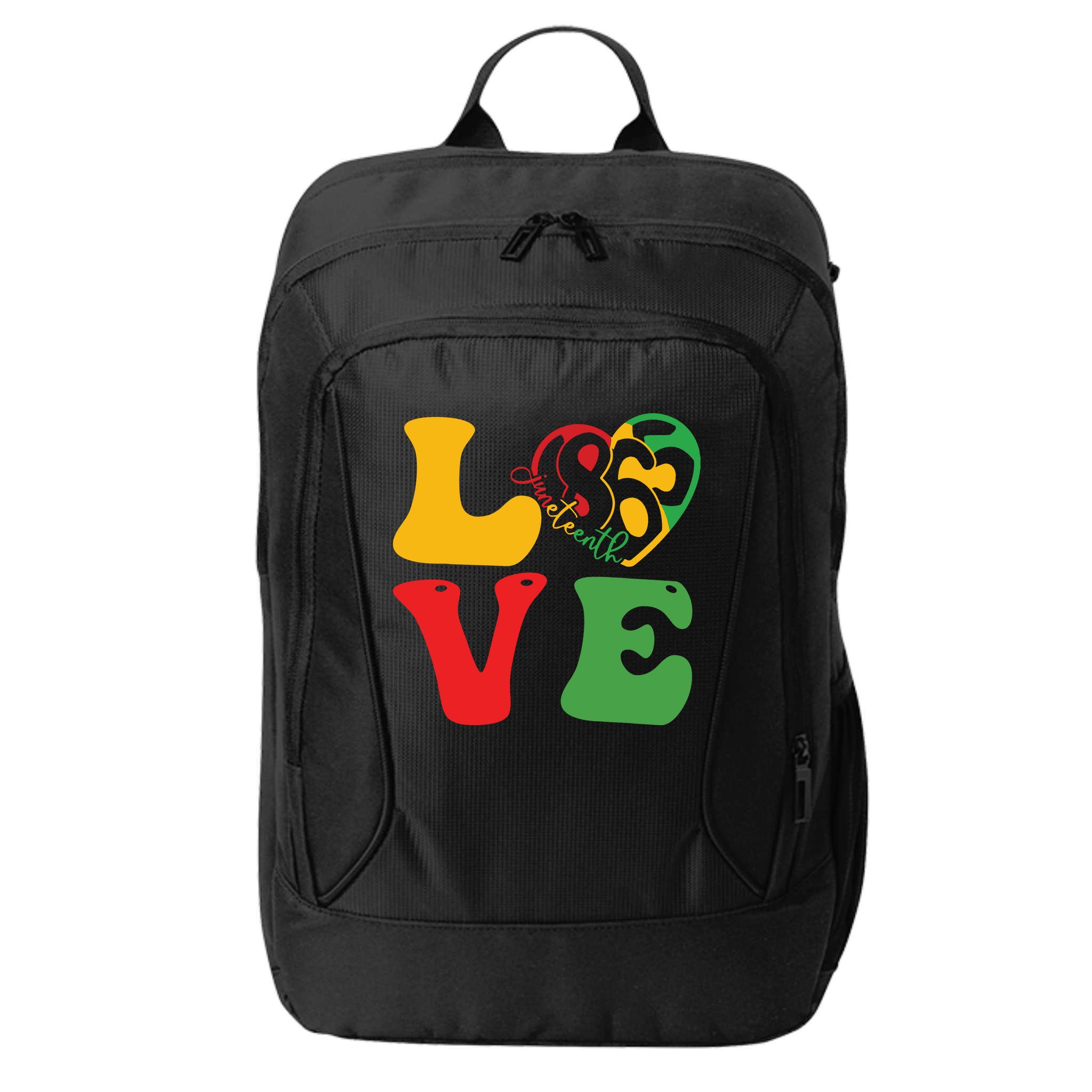 Happy Juneteenth Is My Independence Day Free Black Women City Backpack