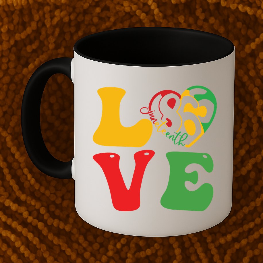 Happy Juneteenth Is My Independence Day Free Black Women Mug