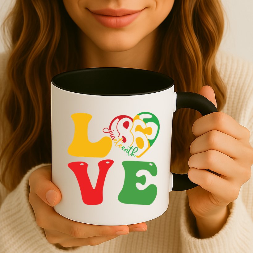 Happy Juneteenth Is My Independence Day Free Black Women Mug