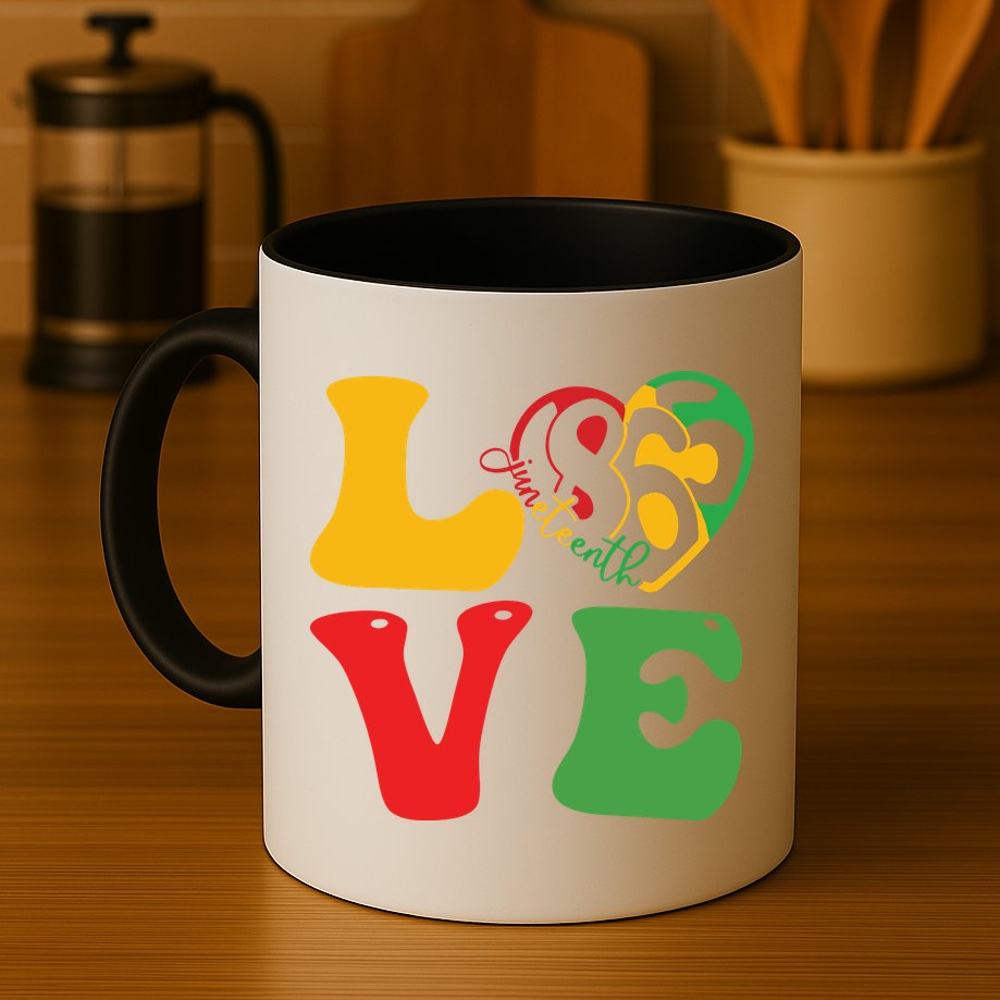 Happy Juneteenth Is My Independence Day Free Black Women Mug