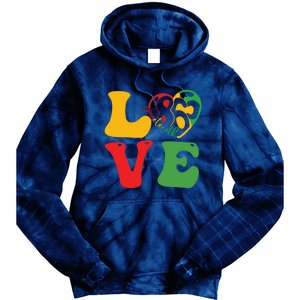 Happy Juneteenth Is My Independence Day Free Black Women Tie Dye Hoodie