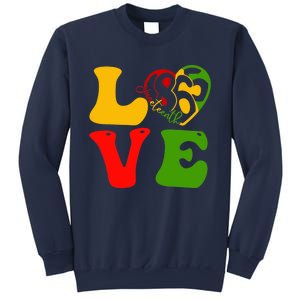 Happy Juneteenth Is My Independence Day Love Black Wo Sweatshirt