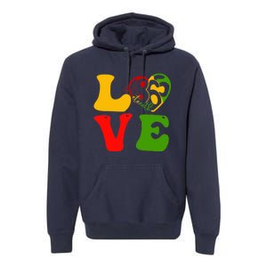 Happy Juneteenth Is My Independence Day Love Black Wo Premium Hoodie