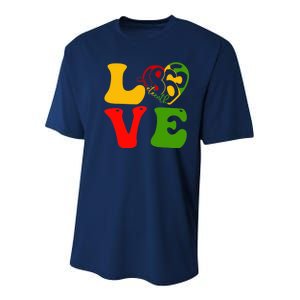 Happy Juneteenth Is My Independence Day Love Black Wo Youth Performance Sprint T-Shirt