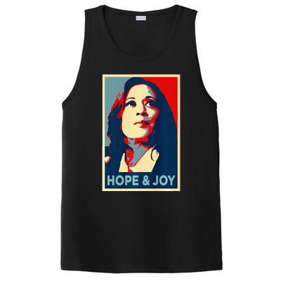 Hope & Joy Kamala Harris Obama 47 Voting Heal PosiCharge Competitor Tank