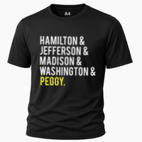 Hamilton Jefferson Madison Washington And Peggy Cooling Performance Crew T-Shirt