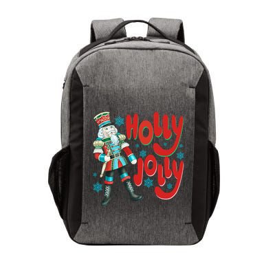 Holly Jolly Nutcracker Christmas Nutcracker Christmas Vector Backpack