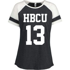 Hbcu Jersey Number 13 Historically Black College University Gift Enza Ladies Jersey Colorblock Tee