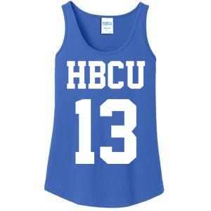 Hbcu Jersey Number 13 Historically Black College University Gift Ladies Essential Tank