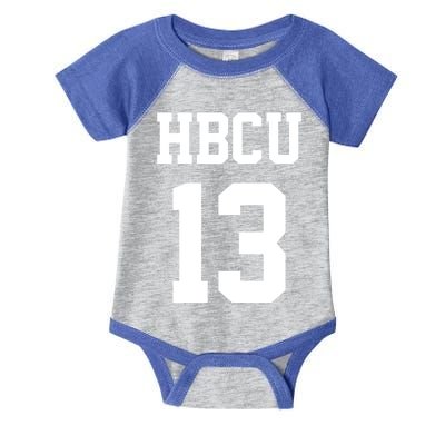 Hbcu Jersey Number 13 Historically Black College University Gift Infant Baby Jersey Bodysuit