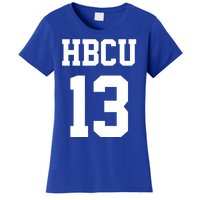 Hbcu Jersey Number 13 Historically Black College University Gift Women's T-Shirt