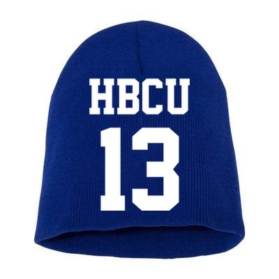 Hbcu Jersey Number 13 Historically Black College University Gift Short Acrylic Beanie