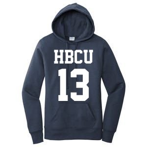 Hbcu Jersey Number 13 Historically Black College University Gift Women's Pullover Hoodie