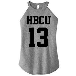 Hbcu Jersey Number 13 Historically Black College University Gift Women's Perfect Tri Rocker Tank