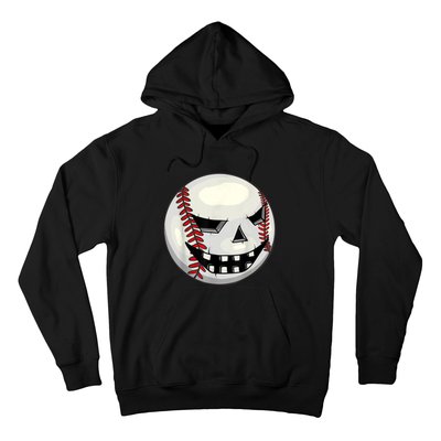 Halloween Jack O Lantern Baseball Player Coach Pitcher Hoodie