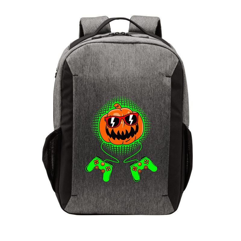 Halloween Jack O Lantern Gamer Halloween Vector Backpack