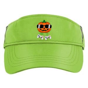 Halloween Jack O Lantern Gamer Dad Funny Halloween Adult Drive Performance Visor